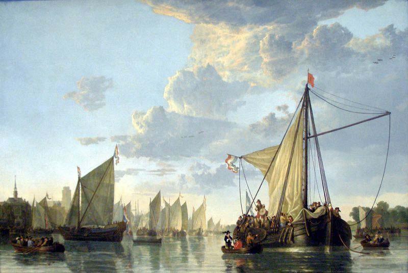 Aelbert Cuyp The Maas at Dordrecht oil painting picture